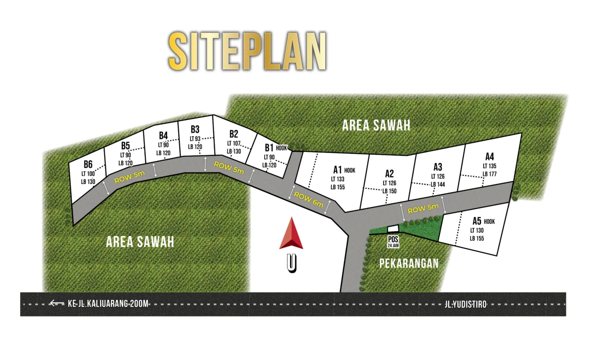 siteplan-01 Royal Pratama Indah